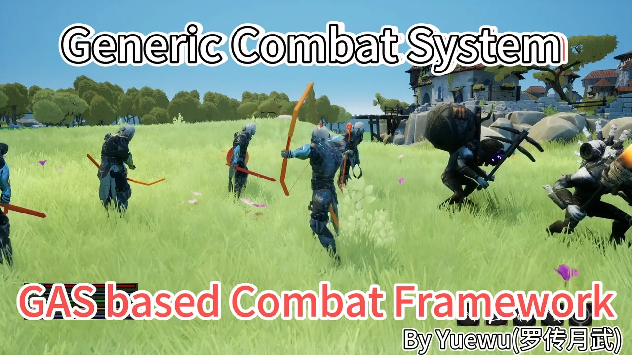 Generic Combat System — Fab public cover / 本地演示